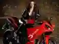 Gioco Scivolo Moto e Ragazze in linea Gioco Scivolo Moto e Ragazze in linea