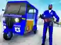 Gioco Taxi auto-rickshaw della polizia in linea Gioco Taxi auto-rickshaw della polizia in linea