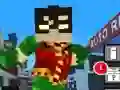 Gioco Teen Titans Go: Minecraft Corridore Adolescente 3D in linea