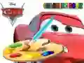 Gioco Libro da Colorare Disney Cars in linea
