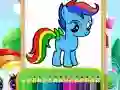 Gioco Colora il Pony Meraviglioso in linea
