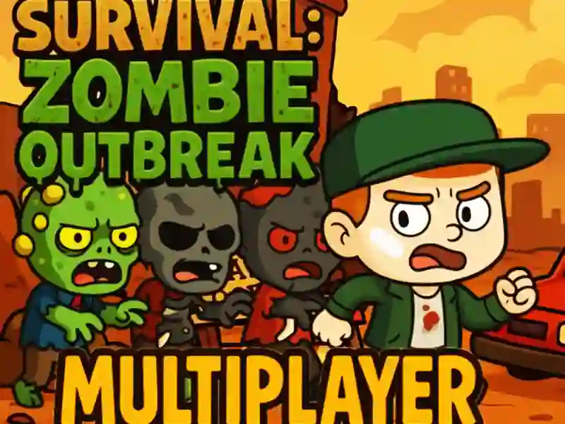 Gioco Multiplayer di scoppi di zombi di sopravvivenza in linea