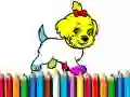 Gioco Tornati a scuola: Libro da colorare per cani in linea Gioco Tornati a scuola: Libro da colorare per cani in linea