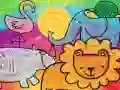 Gioco Colorazione di Piccoli Animali in linea Gioco Colorazione di Piccoli Animali in linea