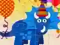 Gioco Puzzle Festa Dino in linea