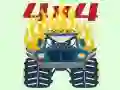 Gioco Pagine da Colorare Monster Trucks in linea Gioco Pagine da Colorare Monster Trucks in linea