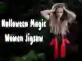 Gioco Puzzle di Donne Magiche di Halloween in linea Gioco Puzzle di Donne Magiche di Halloween in linea