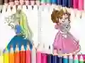Gioco Libro da Colorare della Bella Principessa in linea