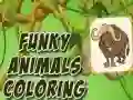 Gioco Colorazione Animali Funky in linea Gioco Colorazione Animali Funky in linea