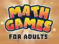 Gioco Giochi di Matematica per Adulti in linea