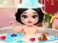 Gioco Bagnetto della Bambina Biancaneve in linea Gioco Bagnetto della Bambina Biancaneve in linea