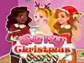 Gioco Le ragazze giocano alla festa di Natale in linea