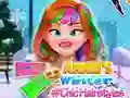 Gioco Acconciature Chic Invernali di Annie in linea