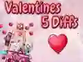Gioco San Valentino 5 Differenze in linea Gioco San Valentino 5 Differenze in linea