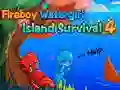 Gioco Sopravvivenza sull'isola di Fireboy Watergirl 4 in linea