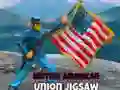 Gioco Puzzle dell'unione britannico-americana in linea Gioco Puzzle dell'unione britannico-americana in linea