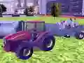 Gioco Simulatore di spazzatura in trattore 3D in città in linea