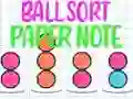 Gioco Ordina Palline: Nota di Carta in linea Gioco Ordina Palline: Nota di Carta in linea