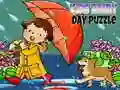 Gioco Puzzle per bambini per una giornata di pioggia in linea Gioco Puzzle per bambini per una giornata di pioggia in linea