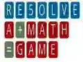 Gioco RISOLVI un gioco di matematica in linea