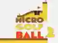 Gioco Micro Palla da Golf 2 in linea Gioco Micro Palla da Golf 2 in linea