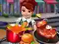 Gioco Cucina Veloce: Hot Dog e Hamburger Follia in linea