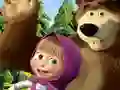 Gioco Masha e Orso: Puzzle in linea