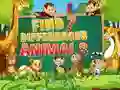 Gioco Trova 7 Differenze: Animali in linea Gioco Trova 7 Differenze: Animali in linea
