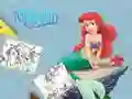 Gioco Libro da colorare La Sirenetta in linea