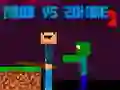 Gioco Noob contro Zombie 2 in linea