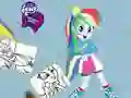 Gioco Libro da Colorare Equestria Girls in linea