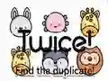 Gioco Due volte! Trova il duplicato in linea Gioco Due volte! Trova il duplicato in linea