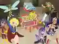 Gioco DC Super Hero Girls: Battaglia di Cibo in linea Gioco DC Super Hero Girls: Battaglia di Cibo in linea