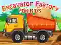 Gioco Fabbrica di Escavatori per Bambini in linea Gioco Fabbrica di Escavatori per Bambini in linea