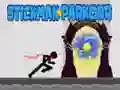 Gioco Parkour Stickman in linea Gioco Parkour Stickman in linea