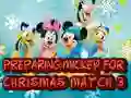 Gioco Preparare Mickey per il Natale Match 3 in linea