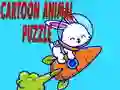 Gioco Puzzle di Animali dei Cartoni Animati in linea Gioco Puzzle di Animali dei Cartoni Animati in linea
