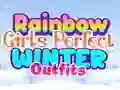 Gioco Ragazze Arcobaleno: Outfit Invernali Perfetti in linea