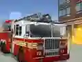 Gioco Simulatore di guida del camion incendiario reale in linea