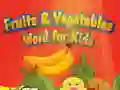 Gioco Parole su Frutta e Verdura per Bambini in linea Gioco Parole su Frutta e Verdura per Bambini in linea