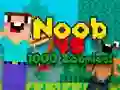 Gioco Noob contro 1000 zombie in linea