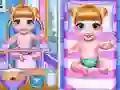 Gioco Cura dei Neonati Gemelli della Principessa in linea Gioco Cura dei Neonati Gemelli della Principessa in linea