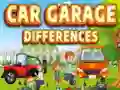 Gioco Differenze nel garage delle auto in linea