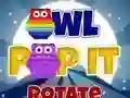 Gioco Gufo Pop It Ruota in linea