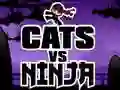 Gioco Gatti Contro Ninja in linea