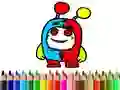 Gioco Torna a scuola: Libro da colorare OddBods in linea Gioco Torna a scuola: Libro da colorare OddBods in linea