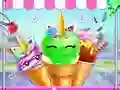 Gioco Creatore di Coni di Gelato Unicorno in linea