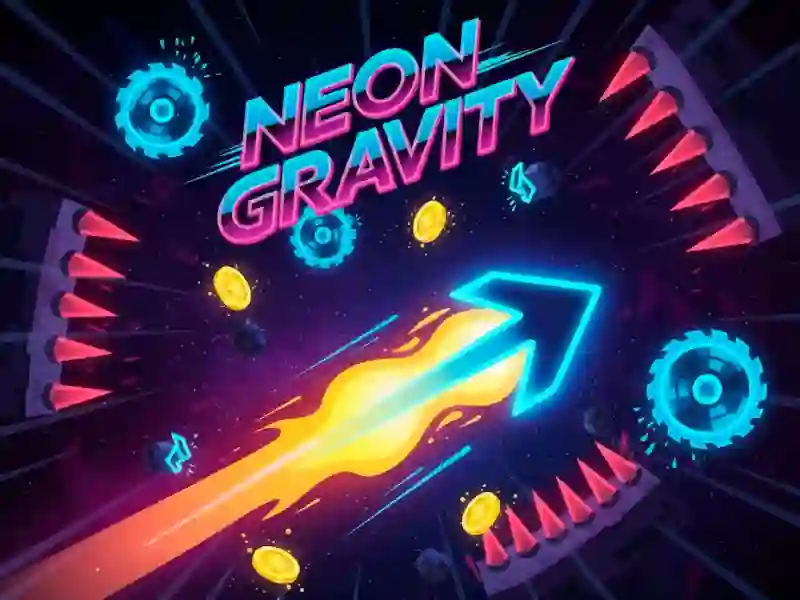 Gioco Gravità al neon in linea