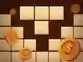 Gioco Puzzle di blocchi di legno in linea