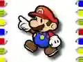 Gioco Torna a scuola: Colorazione di Mario in linea
